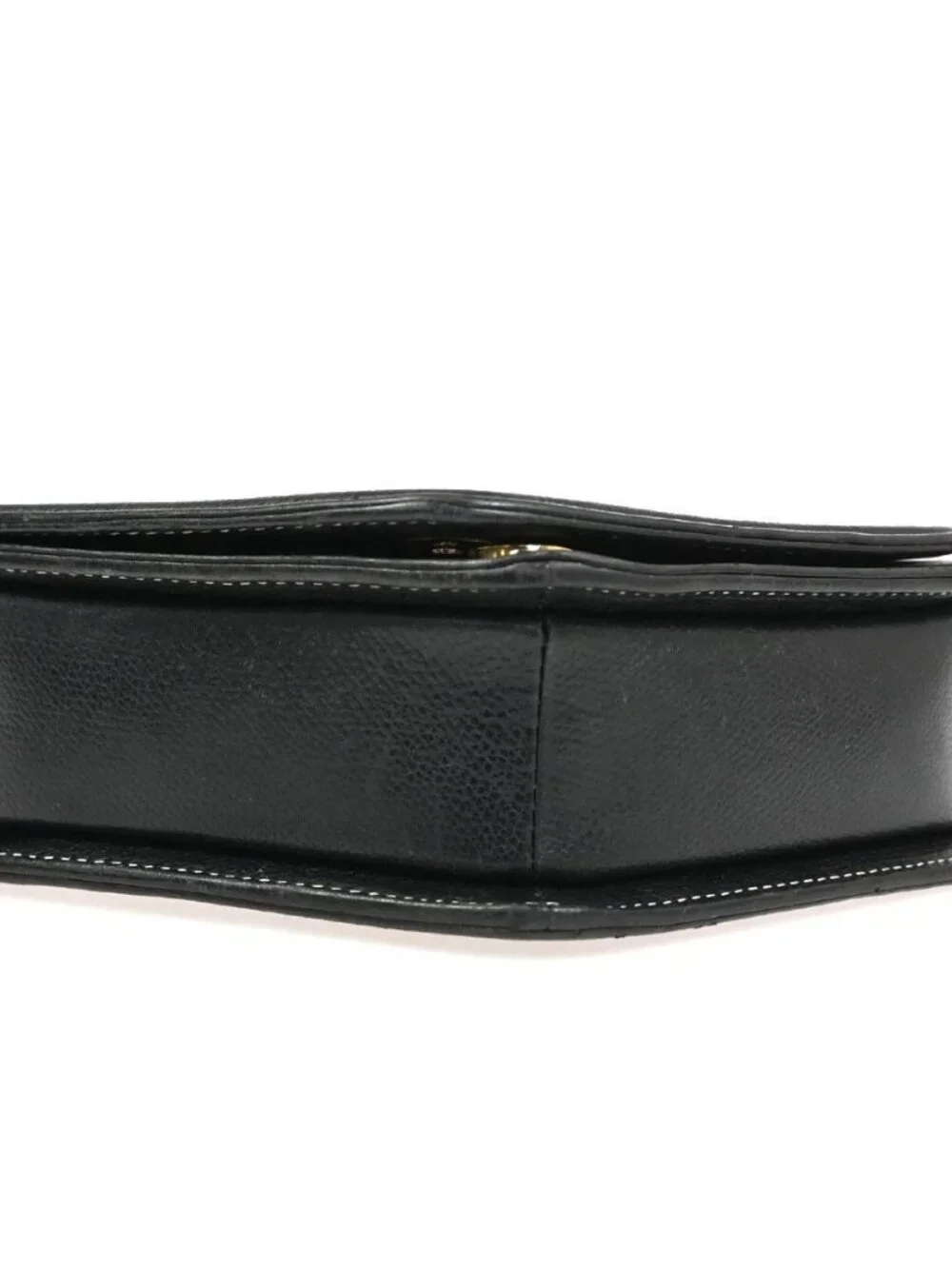 YVES SAINT LAURENT Cassandra Shoulder Crossbody Bag Leather Black GHW 30TA582 - Picture 6 of 16